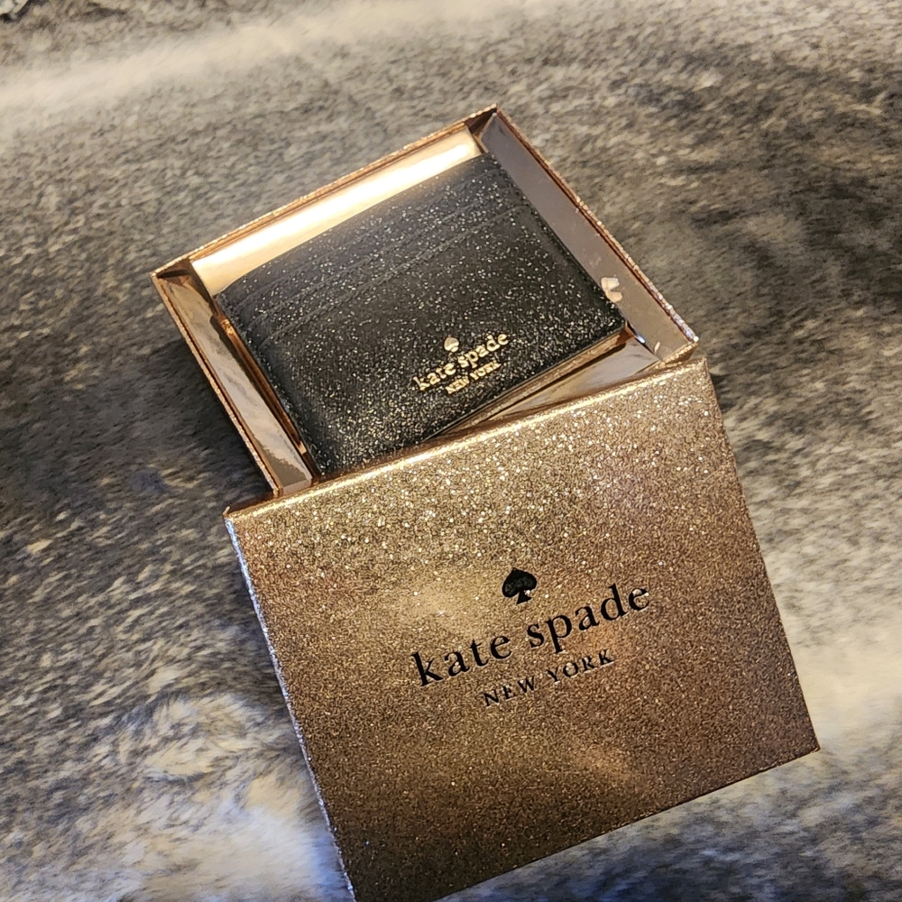 Kate spade glitter shimmer blk